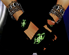 Toxic Green Gloves