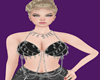 !    BLACK  BRA TOP