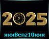 ^2025 Clock Sign  V2