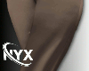 ! BROWN SATIN PANTS