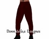 santa,s red pants