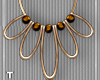 Brown Iron Necklace