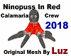 Ninopuss 2018 red