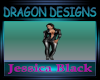 DD Jessica Black Leather