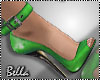 ^B^ Nitzia Green Shoes