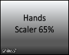 D- 65% Hands Scaler