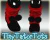 Red N Black Winter Boots