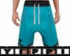 TEAL SWIM SHORTS