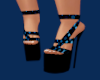a lil blue heels