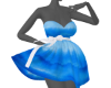 Blue+White Spring Dress