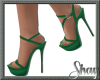 Shasta Green Heels