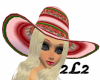 2L2 Rose Garden hat/hair