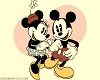 Mickey & Minnie Poster