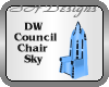 DWC Chair Sky Blue