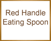 Red Handle Spoon