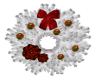 Christmas Wreath-White