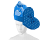 Heart Cookie Box Hat Blu