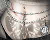 MIU Pearl belly chains