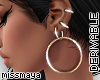 ℳ. Gold Hoops