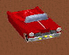 Red Antique Car Bed