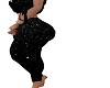 black glitter pants