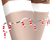 Candy Cane Garters