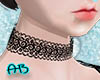 [AB]Black Lace Necklace