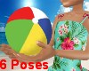 6  Beach Ball Poses Only