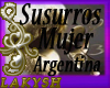 SUSURROS MUJER ARGENTINA