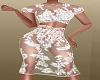 White Lace Skirt + Top