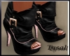 ~T~Bk/Pink Leather Boots