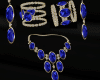 5pc Blue Sapphire Set