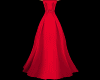 Red Satin Dress  Glamor