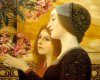 Two Girls by Klimt
