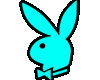 Playboy Bunny Teal