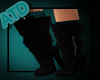 ATD*black leather boots