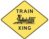 Train Xing SIgn