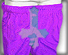 short custom purple