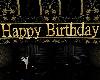 Birthday Banner Gold