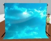 Blue Clouds Photo Screen