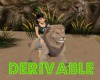 Lion animated derivable