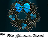 Blue Christmas Wreath