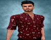 Marroon Short Slv Shirt