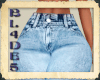 BADDIE JEANS RIPPED M
