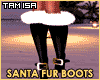 [T] Santa Fur Boots