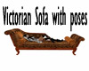 Victorian Sofa With Pose