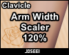 Arm Width Scaler 120%