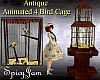 Antq Anim Cage w/4 Birds