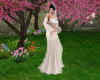 vestido noiva flor