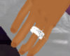 (GKDM)White gold ring
